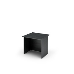 [76816] MODULO RECEPTION DISABILI s/SOPRALZO 80x97,5x72cm NERO VEN. /BIANCO - PRESTIGE