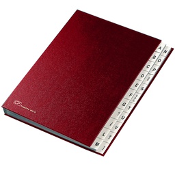 [56597] MONITORE A/Z FRASCHINI FORMATO 24X34CM ROSSO ART. 640-D