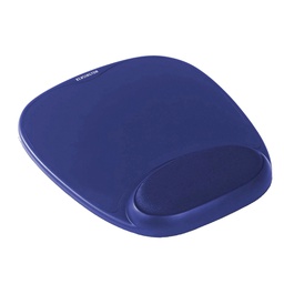 [47002] Mousepad con poggiapolsi - Memory Foam - blu - Kensington