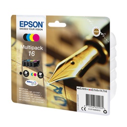 [EPST16264012] MULTIPACK CONTENENTE N.4 CARTUCCE A PIGMENTI, SERIE 16/PENNA E CRUCIVE