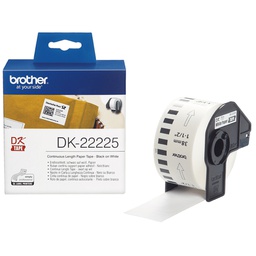 [BRODK22225] NASTRO ADES IN CARTA NERO/BIANCO 38MM - 30.48 METRI LUNGHEZZA