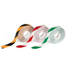 [87166] Nastro adesivo da pavimento DURALINE STRONG 50/12 50mmx30m rosso/bianco Durable