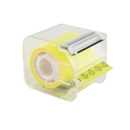 [30833] NASTRO ADESIVO MEMOGRAPH C/DISPENSER 50MMX10MT GIALLO