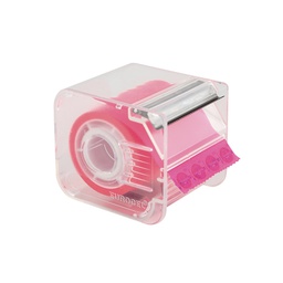 [30832] NASTRO ADESIVO MEMOGRAPH C/DISPENSER 50MMX10MT ROSA