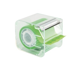 [30834] NASTRO ADESIVO MEMOGRAPH C/DISPENSER 50MMX10MT VERDE