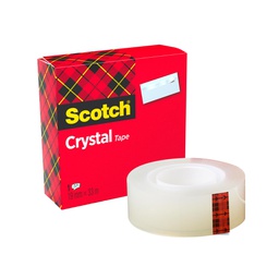 [37041] NASTRO ADESIVO Scotch® CRYSTAL CLEAR 600 33MTX19MM