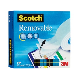 [32113] NASTRO ADESIVO Scotch® Magic 811-1933 INVISIBILE RIMOVIBILE 19MMX33MT