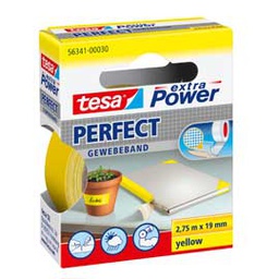 [37927] NASTRO ADESIVO TELATO 19MMX2,7MT GIALLO 56341 XP PERFECT