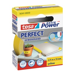 [37927] NASTRO ADESIVO TELATO 19MMX2,7MT GIALLO 56341 XP PERFECT