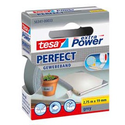 [37929] NASTRO ADESIVO TELATO 19MMX2,7MT GRIGIO 56341 XP PERFECT