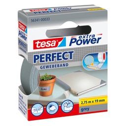 [37929] NASTRO ADESIVO TELATO 19MMX2,7MT GRIGIO 56341 XP PERFECT