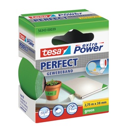 [51407] NASTRO ADESIVO TELATO 38MMX2,7MT VERDE 56343 XP PERFECT