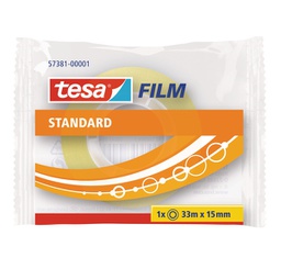 [95039] Nastro adesivo trasparente tesafilm 33mx15mm conf. singolarmente Tesa