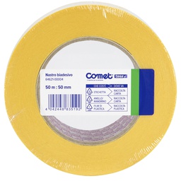 [62507] NASTRO BIADESIVO 50MTX50MM TRASP. 64-621 TERMO SINGOLO COMET