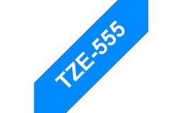 [BROTZE555] NASTRO BROTHER TZE-555 24MMx8MT LAMINATO BIANCO SU BLU