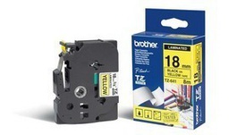 [BROTZE641] NASTRO BROTHER TZE641 18MMx8MT NERO/GIALLO