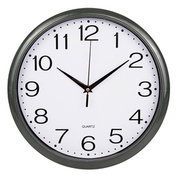 [53447] OROLOGIO DA PARETE CLASSIC GRIGIO DIAM. 30,5CM