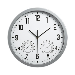[58083] OROLOGIO WEATHER STATION DIAM. 35CM BIANCO ART.3217