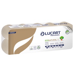 [82489] Pacco 10 rotoli Carta Igienica 180 strappi EcoNatural Lucart