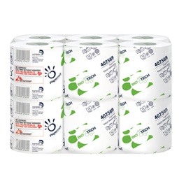 [79645] Pacco 12RT carta igienica classica 2veli 18,2mt 165 strappi BioTech Papernet