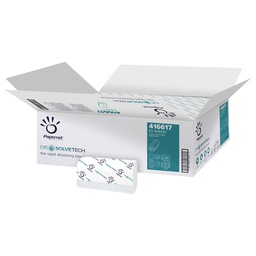 [79646] Pacco 200 asciugamani piegati a Z goffrato a onda DissolveTech Papernet