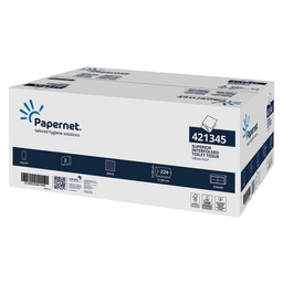 [54975] Pacco 224 strappi Carta Igienica interfogliata Papernet