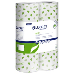 [82493] Pacco 6 rotoli Carta Igienica fascettata 200 strappi Eco Lucart