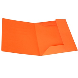 [STL6114] Pack 25 Cartelline 3 Lembi ARANCIO in bristol 200g Starline