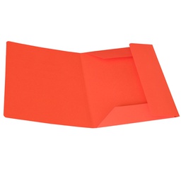 [STL6115] Pack 25 Cartelline 3 Lembi ROSSO in bristol 200g Starline