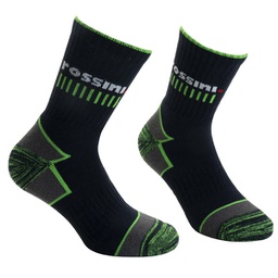 [95883] ***Pack 2 paia di calze da tennis Livigno taglie 40-43 blu verde