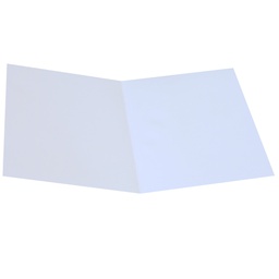 [STL6129] Pack 50 Cartelline Semplici BIANCO in bristol 200g Starline