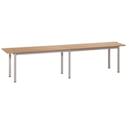[91657] Panca in legno a 6 POSTI L200cm