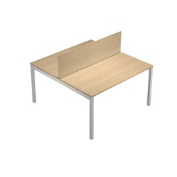 [76683] PANNELLO DIVISORIO 140x32cm ROVERE per SCRIVANIA MULTIPLE - AGORA'