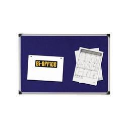 [67795] PANNELLO IN TESSUTO 60X90CM BLU FELT BOARD Bi-Office