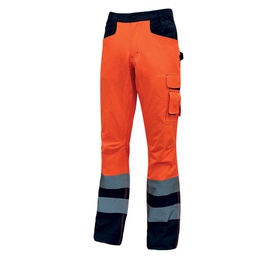[89963] Pantalone invernale alta visibilitA' Beacon arancio fluo Taglia XL U-Power (deli