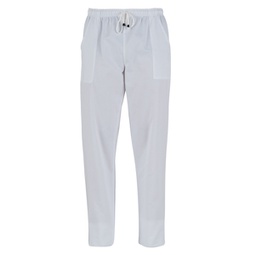[95378] Pantaloni Pitagora in cotone Tg. M bianco