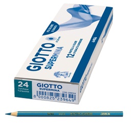 [57782] Pastello Giotto Supermina monocolore turchese 24