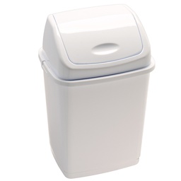 [82732] Pattumiera a basculante 50Lt Rif Basic Bianco