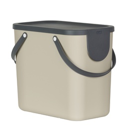 [91837] Pattumiera ALBULA 25 Lt Cappuccino ROTHO