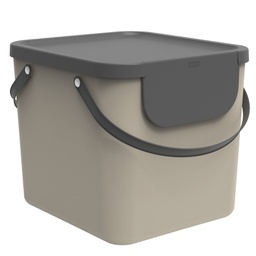 [91841] Pattumiera ALBULA 40 Lt Cappuccino ROTHO