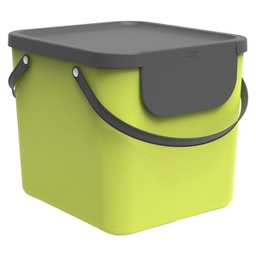 [91839] Pattumiera ALBULA 40 Lt Verde Lime ROTHO