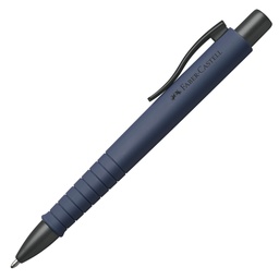 [89168] Penna a sfera 0,7mm Poly Ball Urban fusto navy blu Faber Castell
