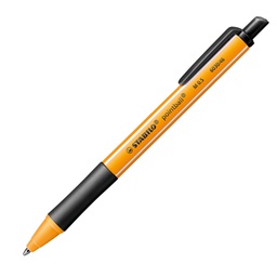 [73407] Penna a sfera a scatto POINTBALL® GREEN STABILO 0,5mm nero