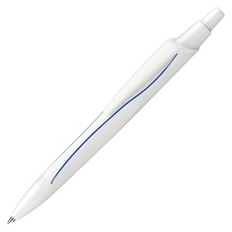 [92702] Penna a sfera a scatto Reco punta M fusto bianco/inchiostro blu Schneider