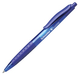 [73510] Penna a sfera a scatto SUPRIMO punta media blu SCHNEIDER