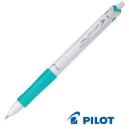 [77132] ***Penna a sfera scatto ACROBALL PURE WHITE Begreen 1,0mm verde PILOT