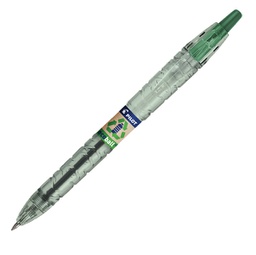 [94295] Penna a sfera scatto B2P Ecoball punta 1.0mm verde Pilot