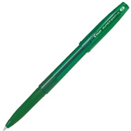 [80249] ***Penna a sfera SUPERGRIP G con cappuccio punta 0,7mm verde PILOT