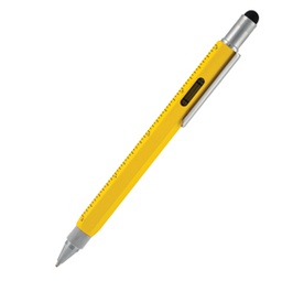 [72923] PENNA A SFERA TOOL PEN GIALLO punta M MONTEVERDE