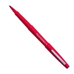 [30067] PENNARELLO FLAIR NYLON ROSSO PUNTA 1.1MM PAPERMATE